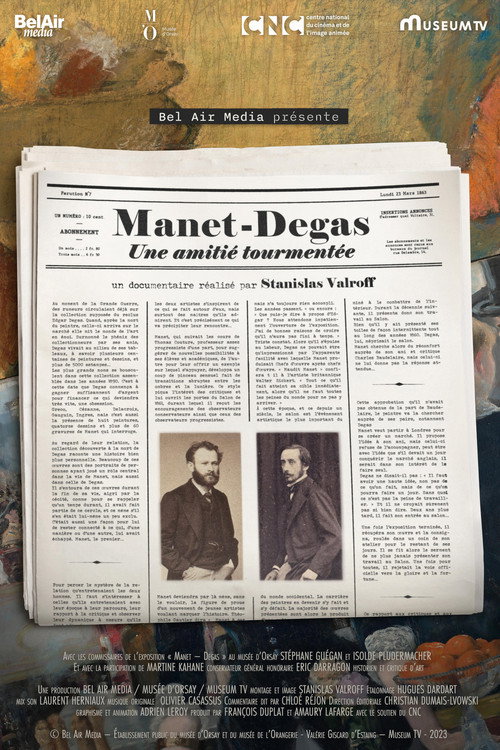 Manet - Degas Une amitié tourmentée (2023)