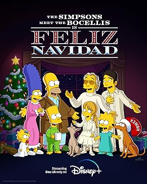 The Simpsons meet the Bocellis in “Feliz Navidad” (2022)